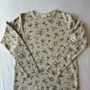 Sonoma Floral Long Sleeve Top